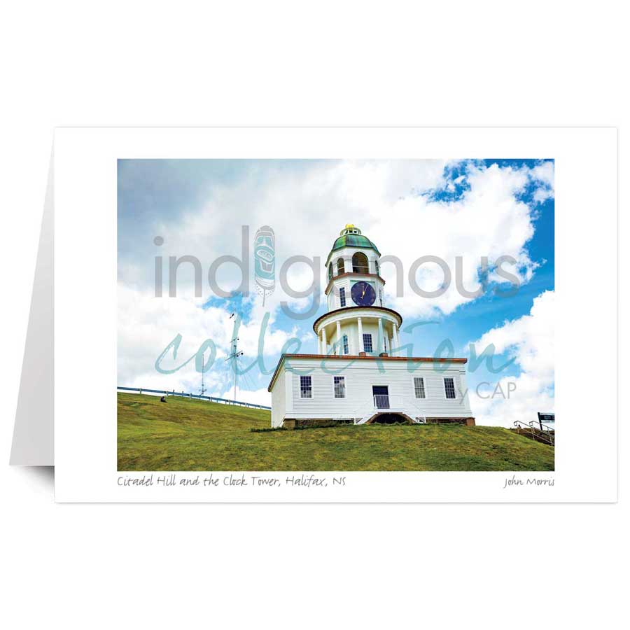 Citadel Hill and the Clock Tower, Halifax, NS by artist John Morris