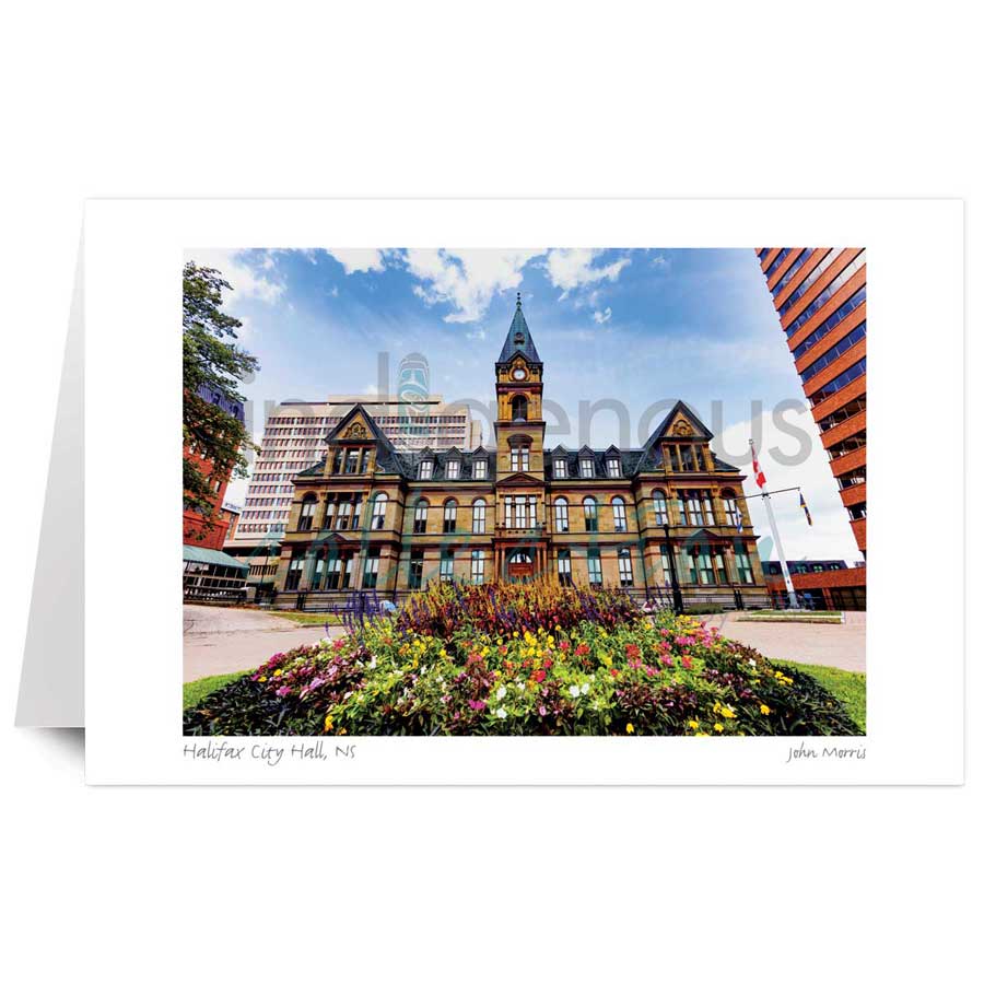Halifax City Hall, NS by artist John Morris