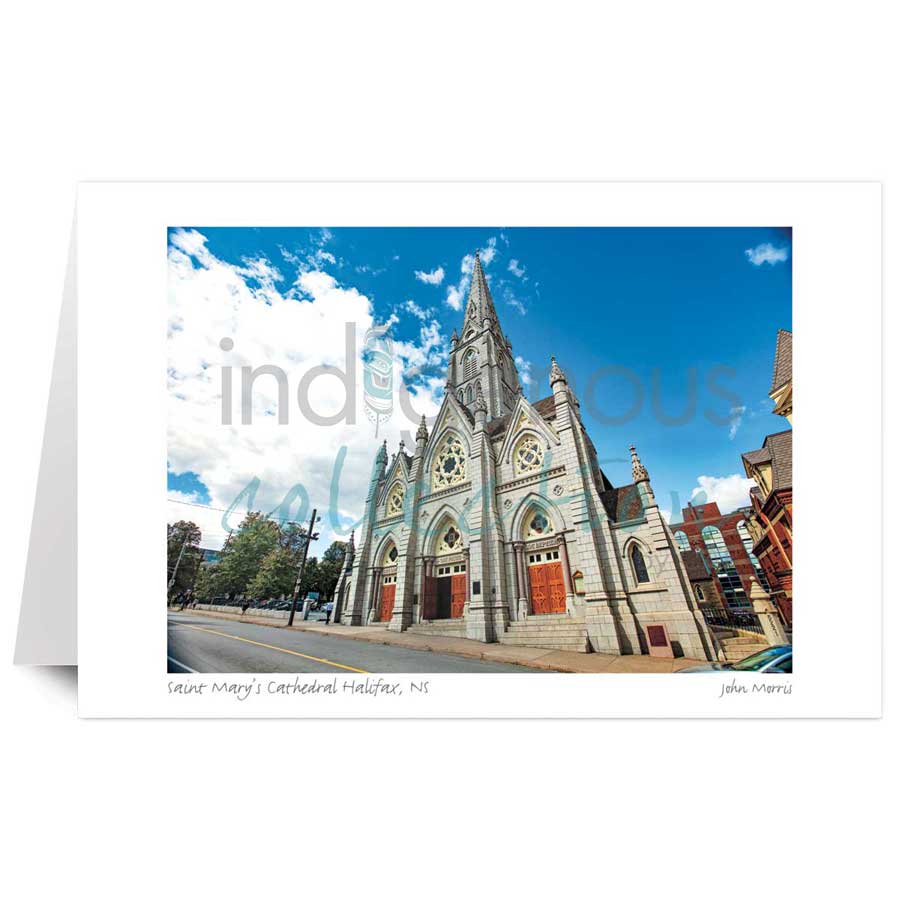 Saint Mary's Cathedral Halifax, NS by artist John Morris