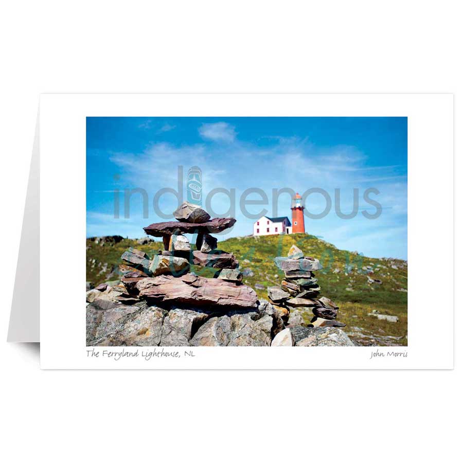 The Ferryland Lighthouse, NL by artist John Morris