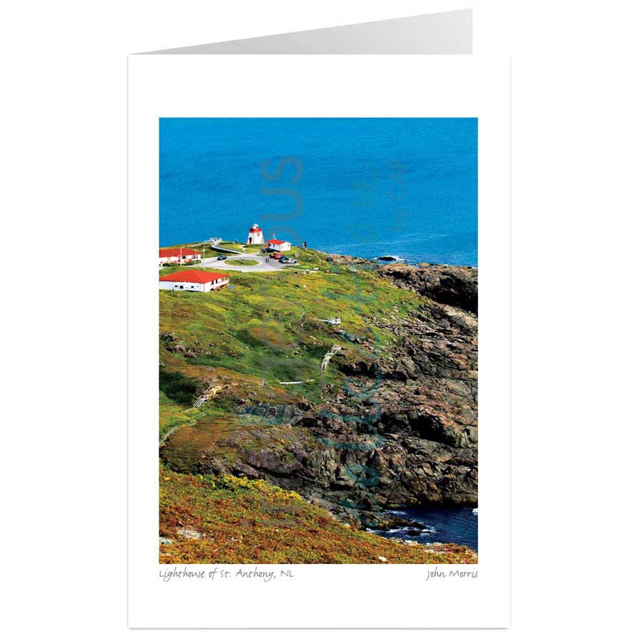Lighthouse of St. Anthony, NL by artist John Morris
