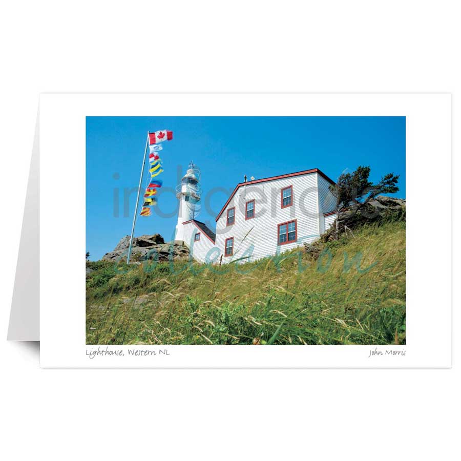 Lighthouse, Western NL by artist John Morris