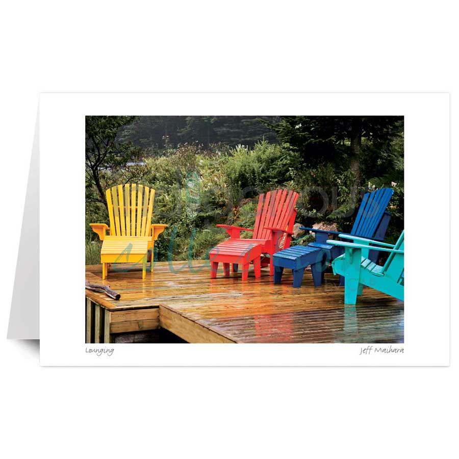 Lounging by artist Jeff Maihara