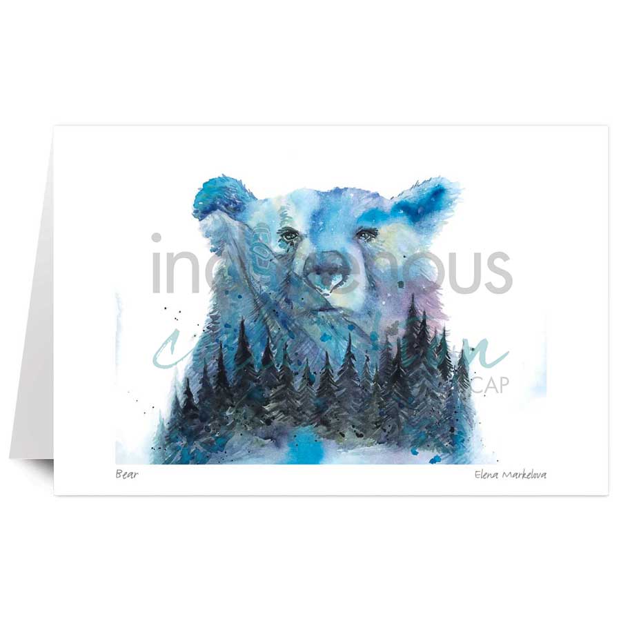 Bear by artist Elena Markelova