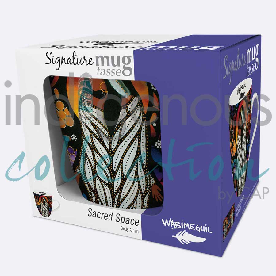 Sacred Space 18 oz. Signature Mug by artist Betty Albert