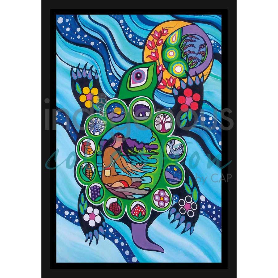 13 Moons by artist Pam Cailloux - Huron Heritage. Indigenous Collection