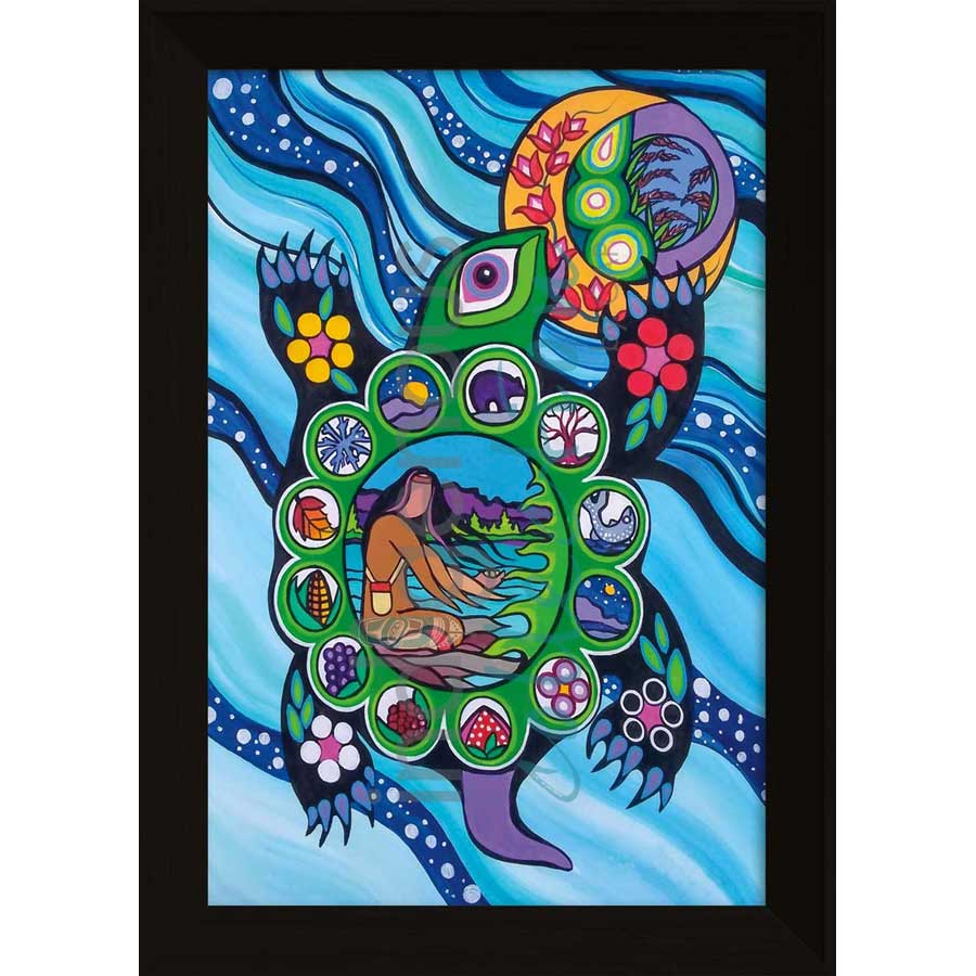 13 Moons by artist Pam Cailloux - Huron Heritage. Indigenous Collection