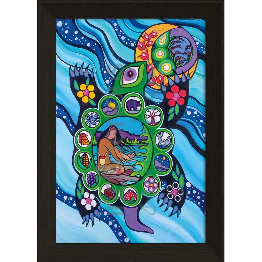 13 Moons by artist Pam Cailloux - Huron Heritage. Indigenous Collection