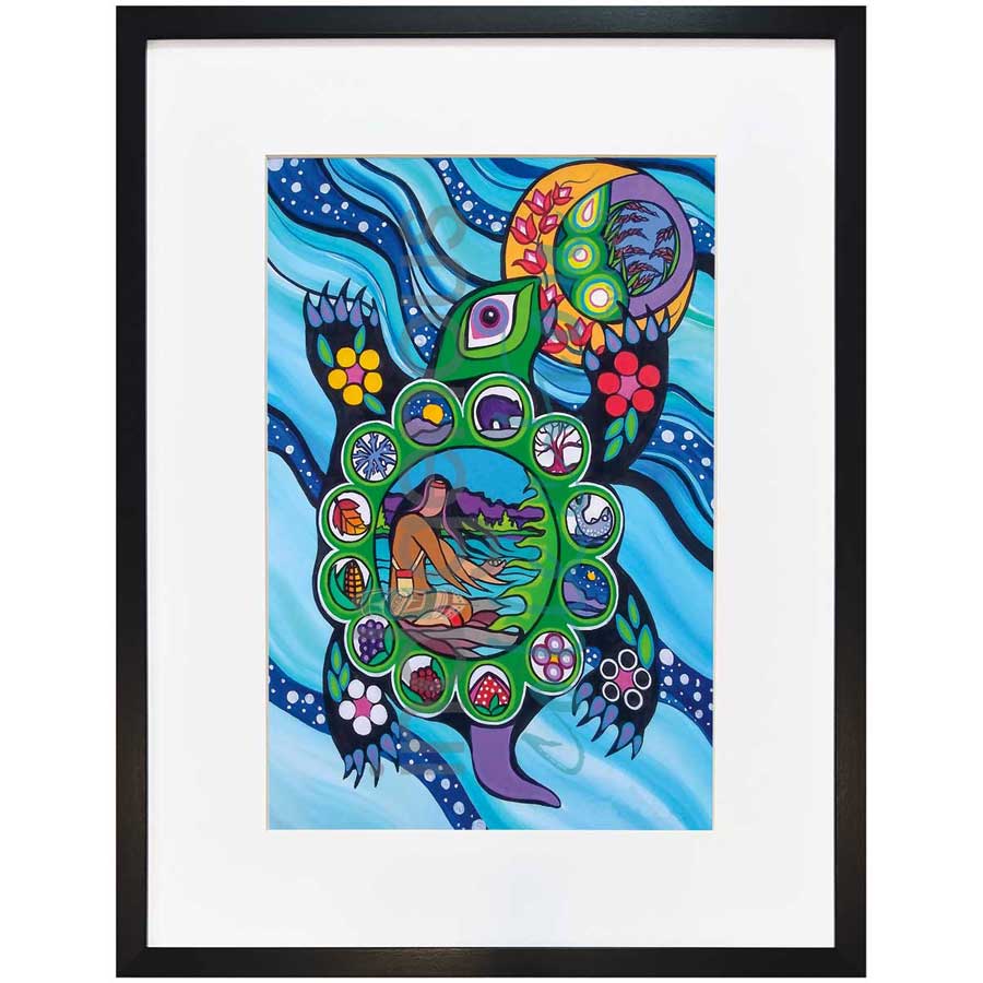 13 Moons by artist Pam Cailloux - Huron Heritage. Indigenous Collection