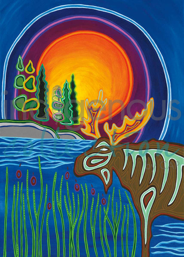 Spirit of the Mooz by artist Patrick Hunter