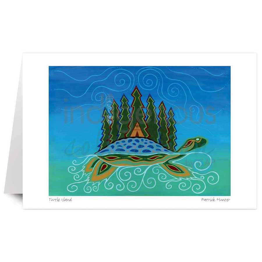 Turtle Island by artist Patrick Hunter