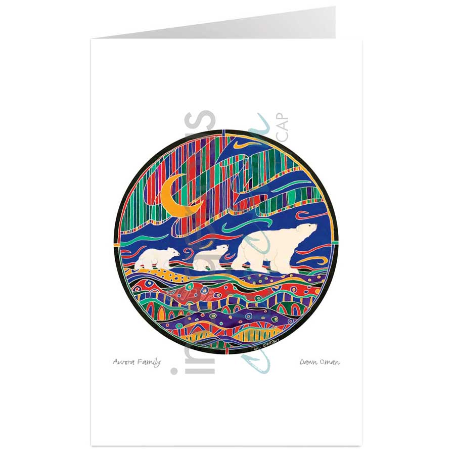 Aurora Family by artist Dawn Oman