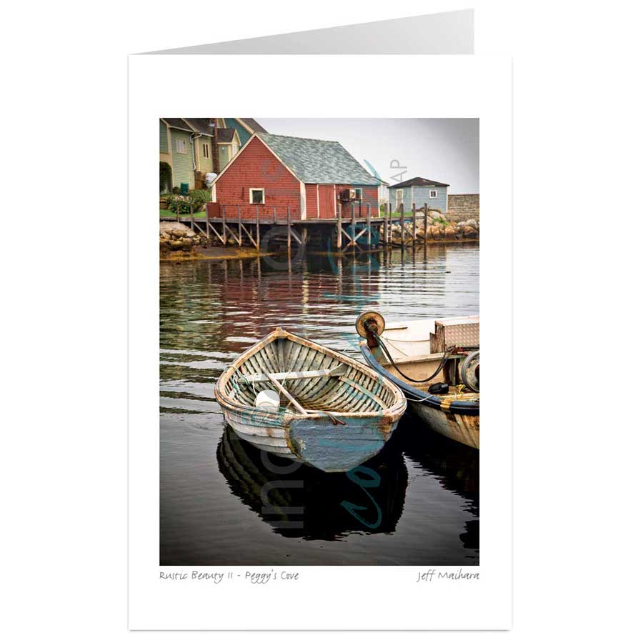Rustic Beauty II - Peggy's Cove by artist Jeff Maihara