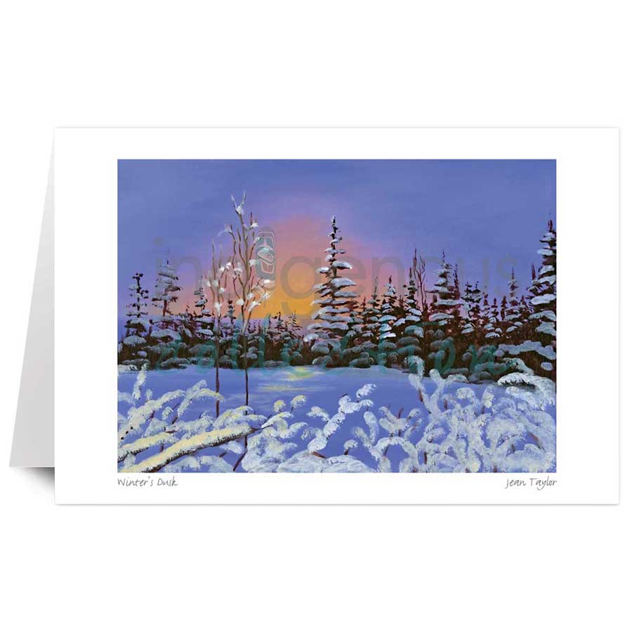 Winter's Dusk by artist Jean Taylor