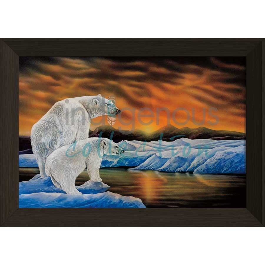 Mother's Love by artist Ronnie Simon - Gwich'in. Indigenous Collection