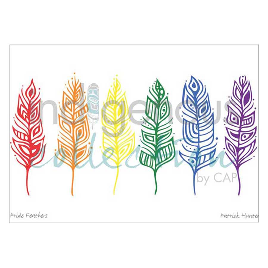 Pride Feathers Canvas Prints
