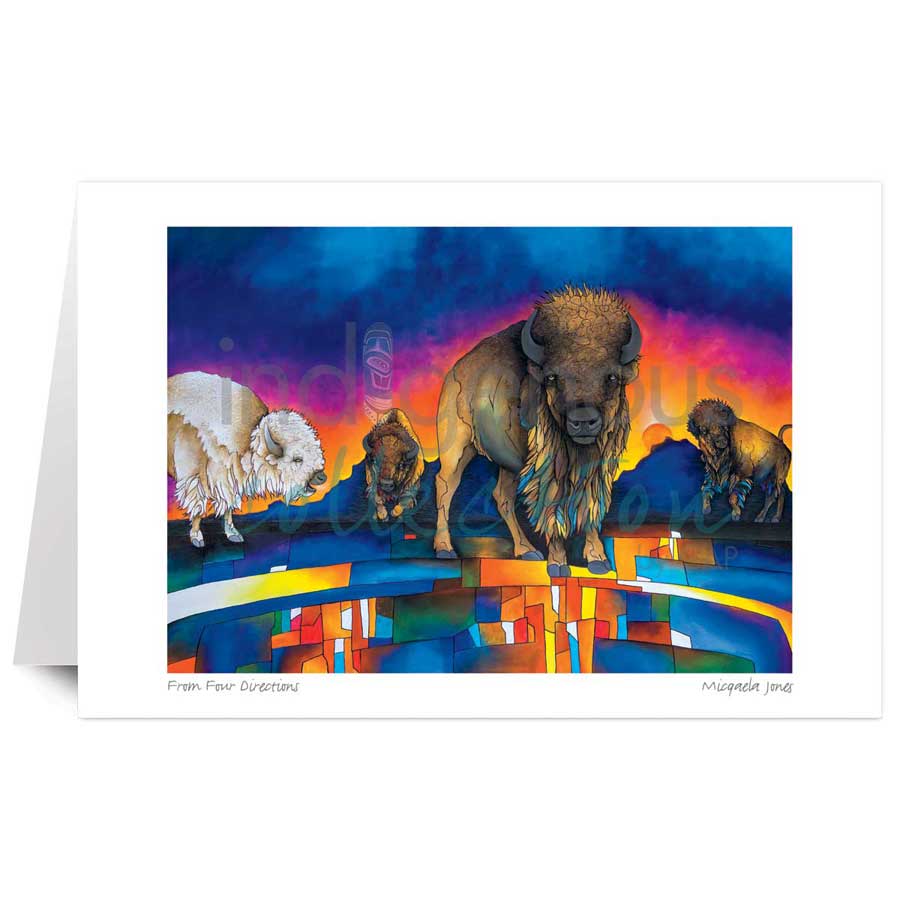 From the Four Directions by artist Micqaela Jones