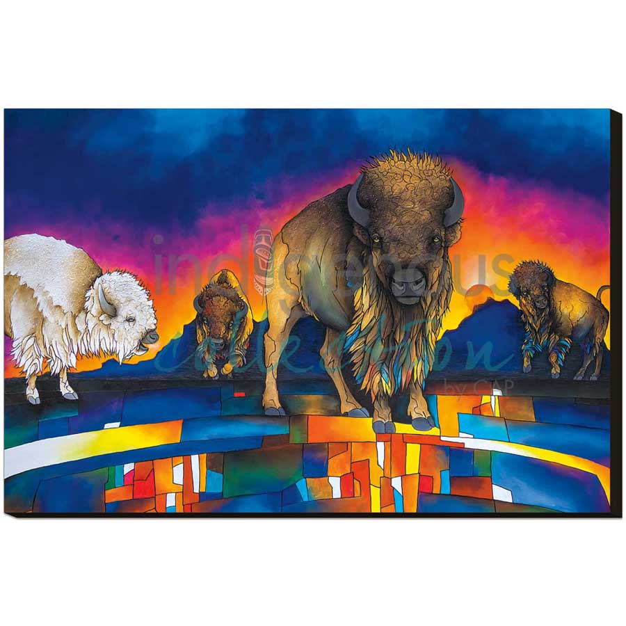 From Four Directions by artist Micqaela Jones - Te-Moak. Indigenous Collection