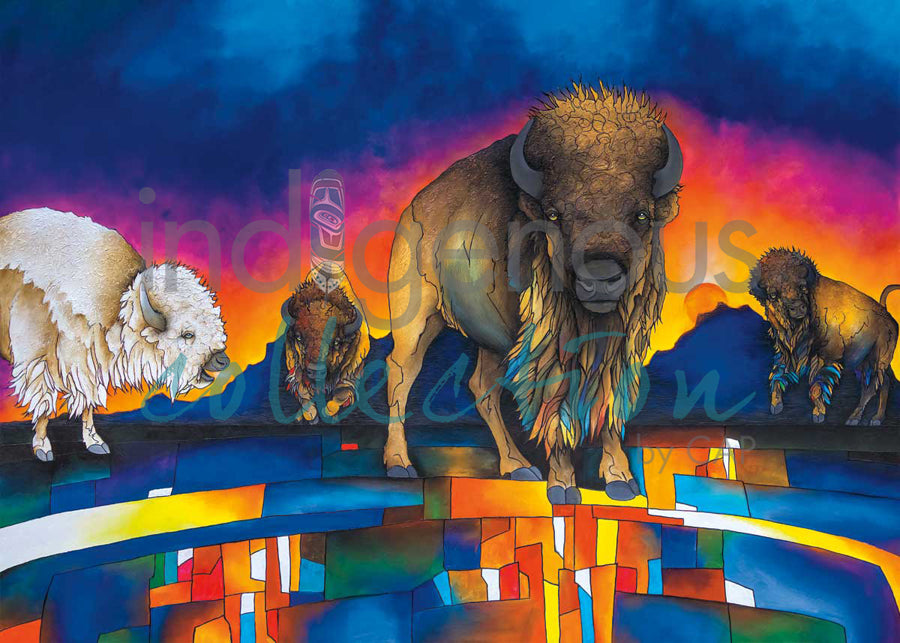 From the Four Directions by artist Micqaela Jones