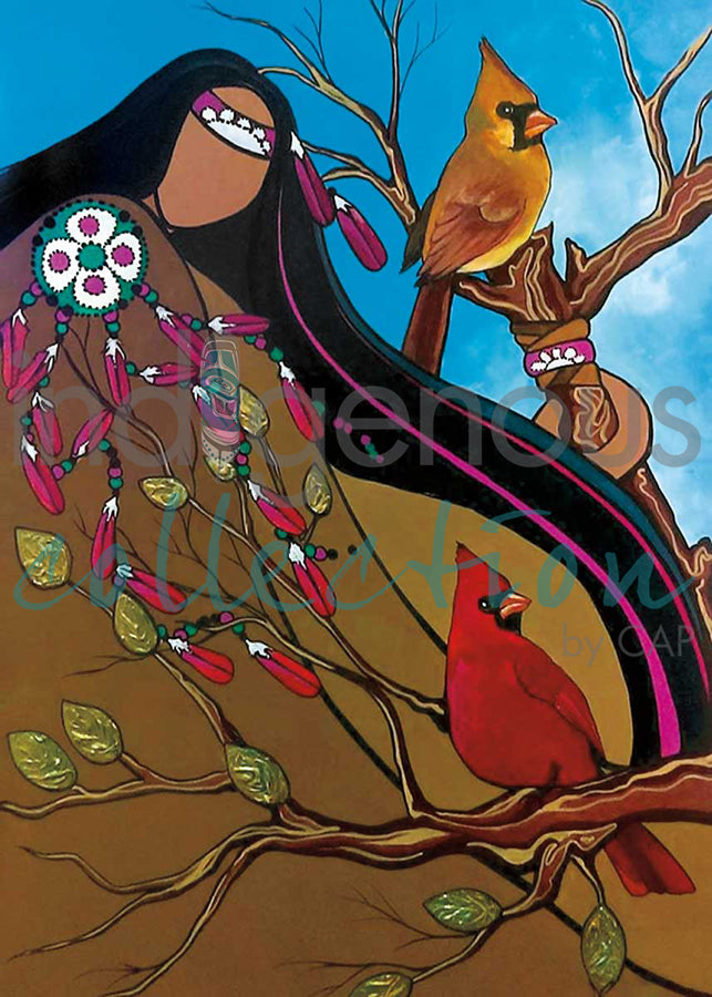 Two Messengers by artist Pam Cailloux