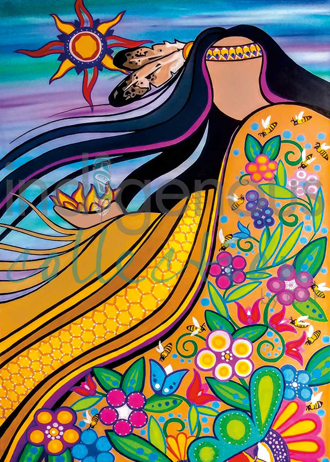 Bees Are Life by artist Pam Cailloux