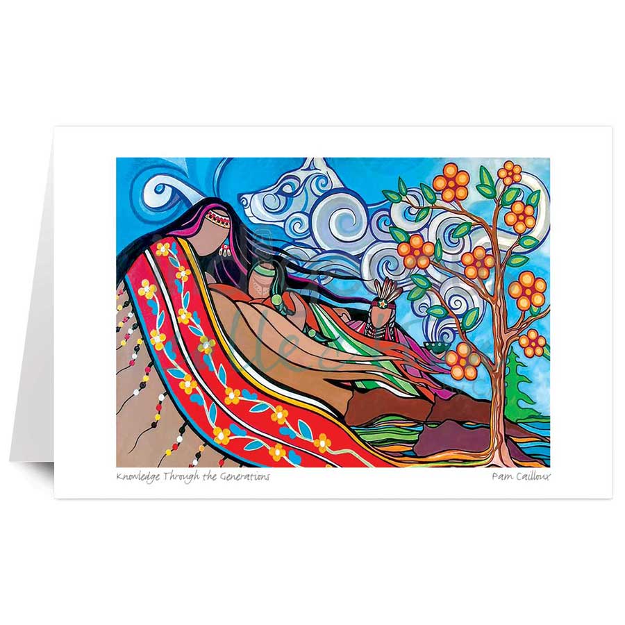 Knowledge Through the Generations by artist Pam Cailloux