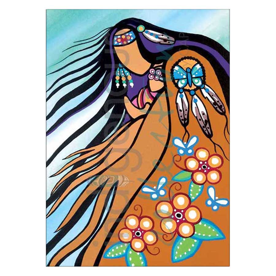 Innocence and Butterflies Canvas Prints