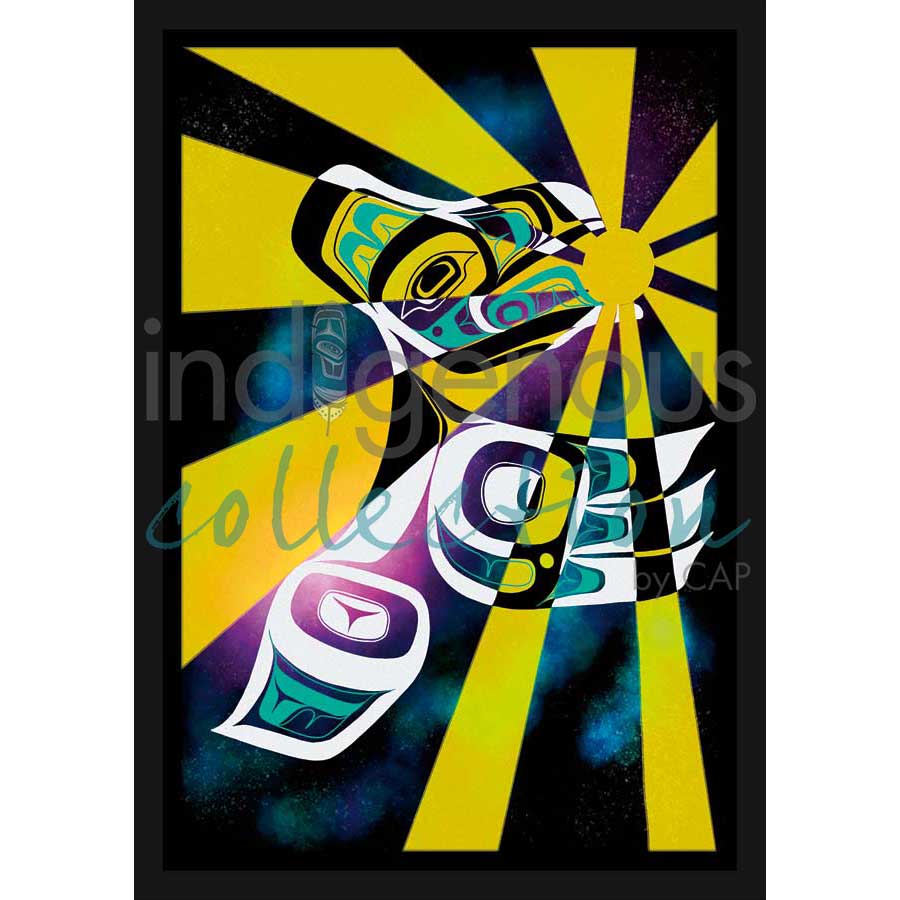 Light Bringer by artist Alfred Davidson IV - Haida. Indigenous Collection
