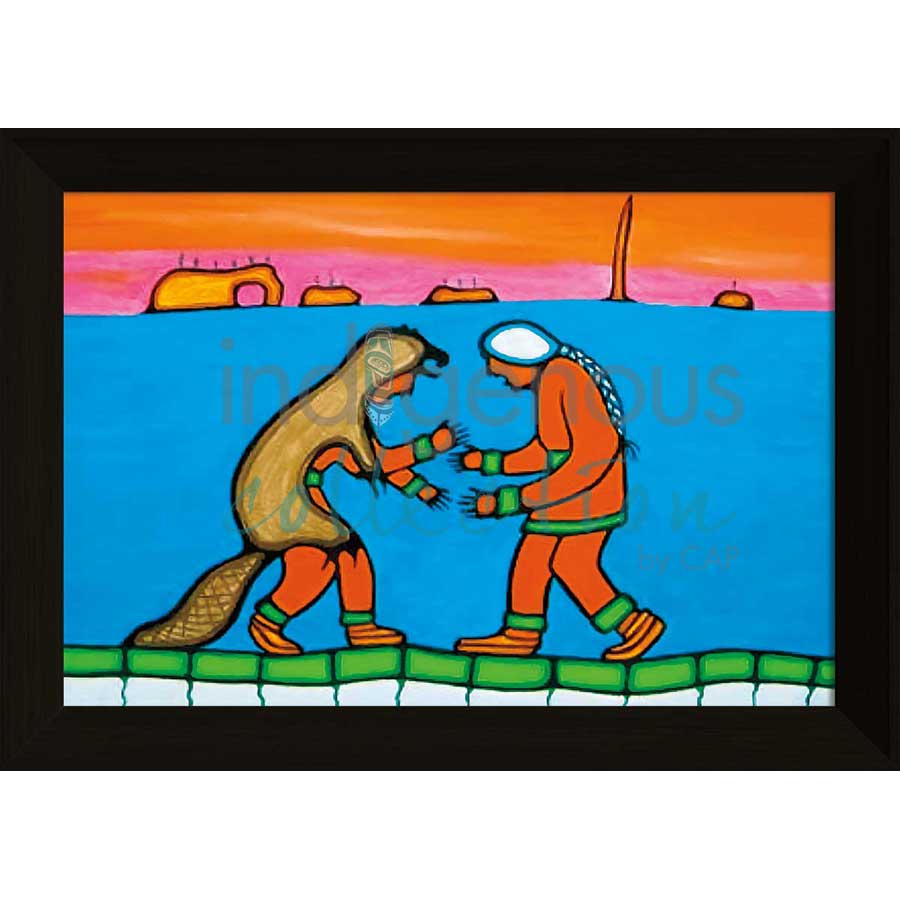 Lintook by artist David Brooks - Mi'kmaq. Indigenous Collection