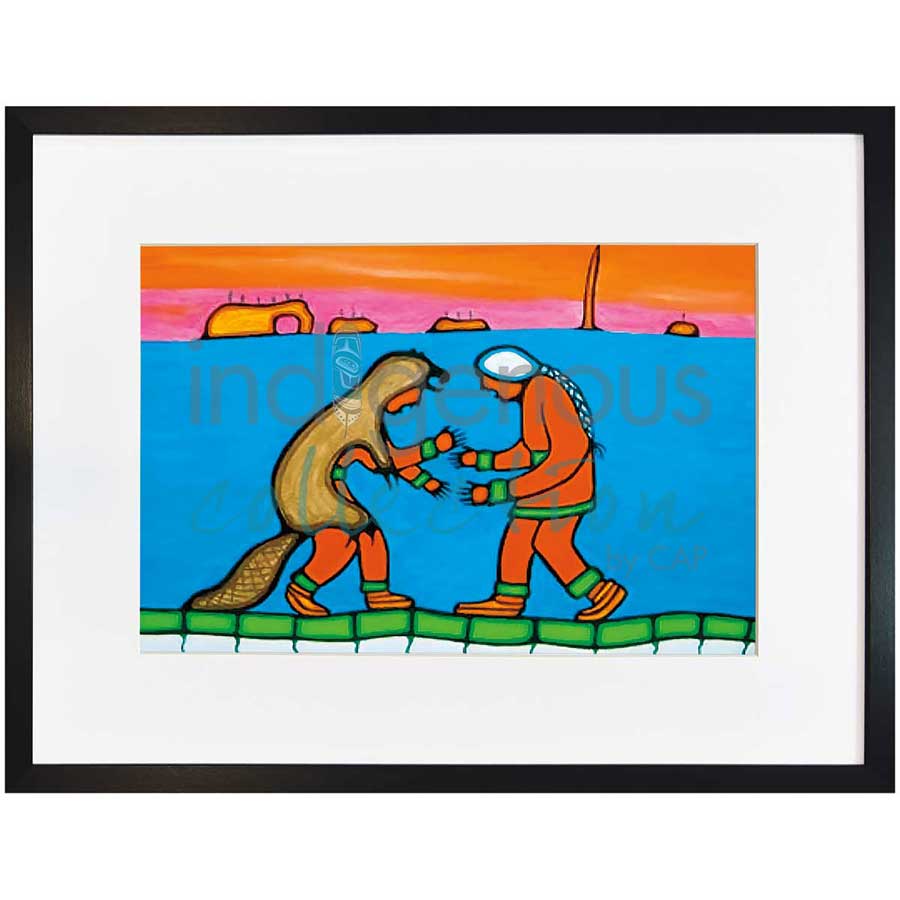 Lintook by artist David Brooks - Mi'kmaq. Indigenous Collection