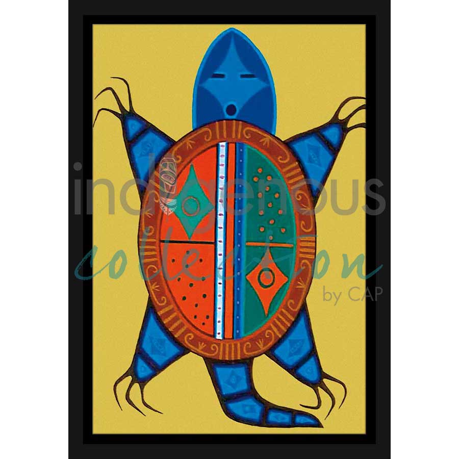 Turtle by artist David Brooks - Mi'kmaq. Indigenous Collection