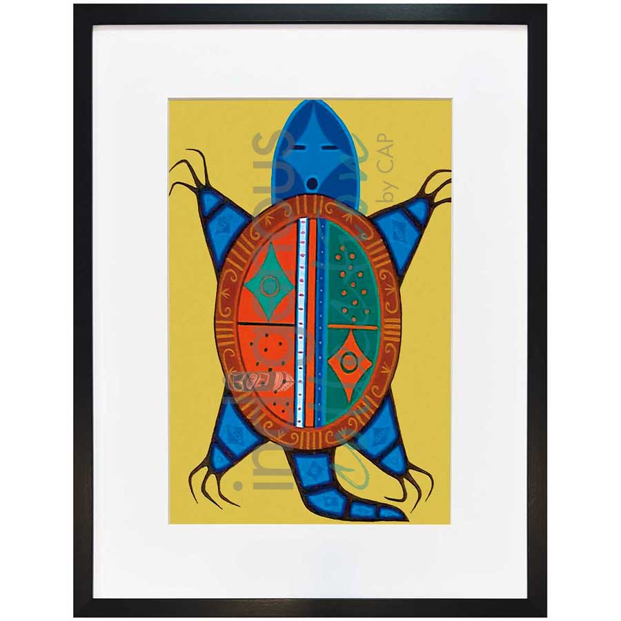 Turtle by artist David Brooks - Mi'kmaq. Indigenous Collection