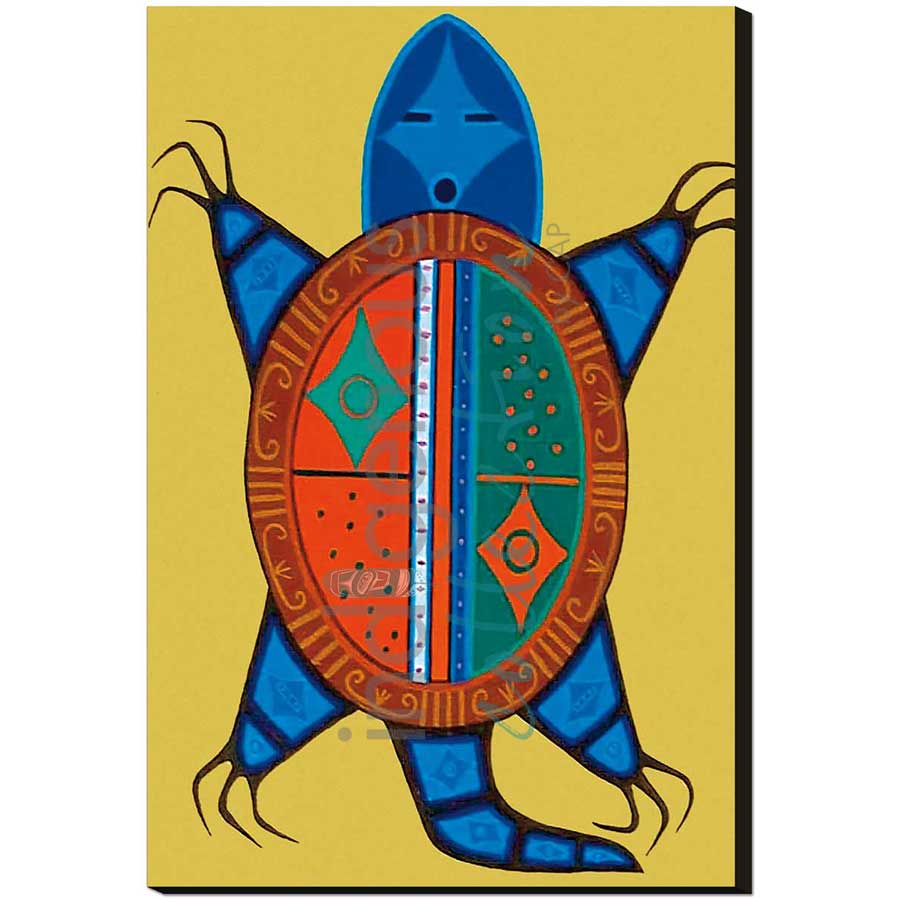 Turtle by artist David Brooks - Mi'kmaq. Indigenous Collection
