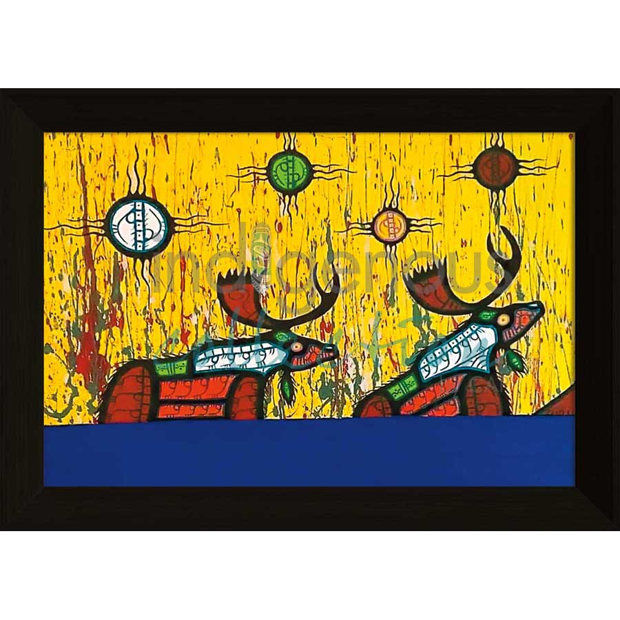 The Crossing by artist David Brooks - Mi'kmaq. Indigenous Collection
