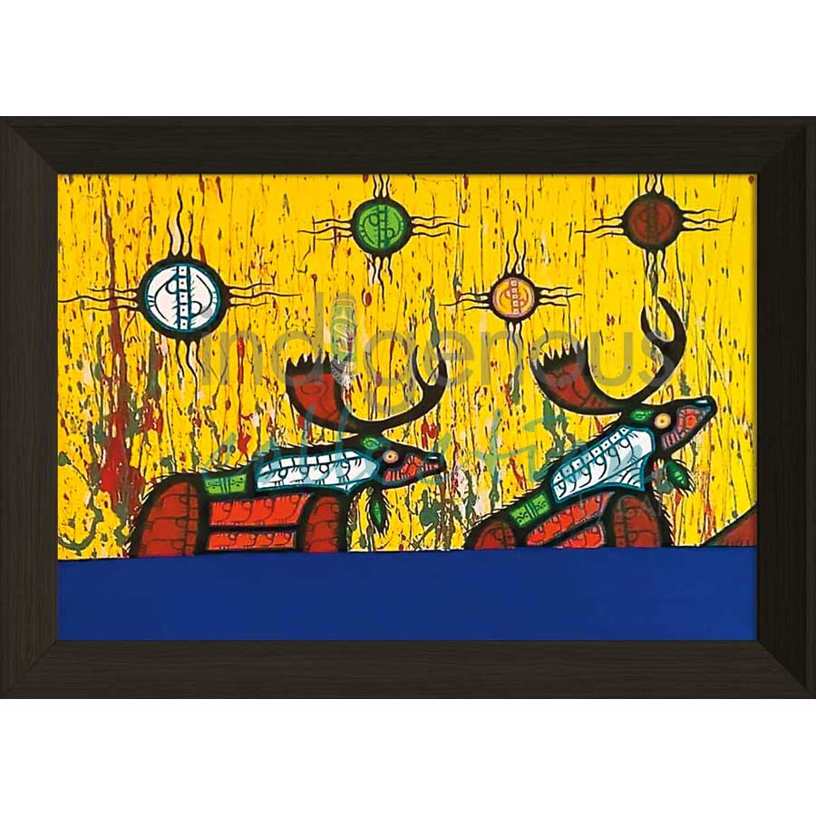 The Crossing by artist David Brooks - Mi'kmaq. Indigenous Collection