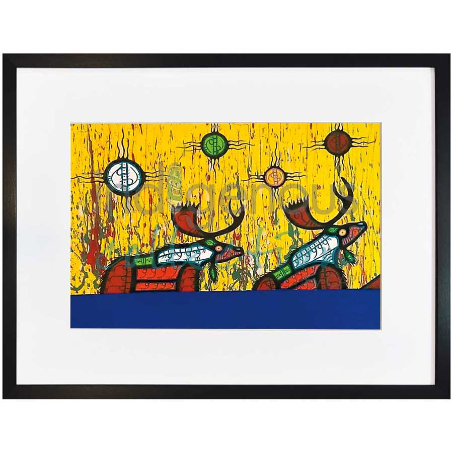 The Crossing by artist David Brooks - Mi'kmaq. Indigenous Collection