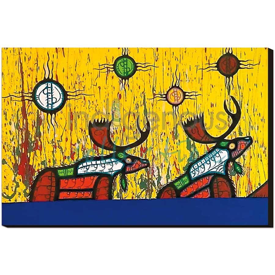 The Crossing by artist David Brooks - Mi'kmaq. Indigenous Collection