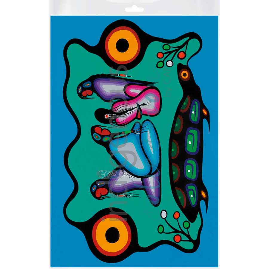 Dialogue II by artist Frank Polson - Algonquin. Indigenous Collection