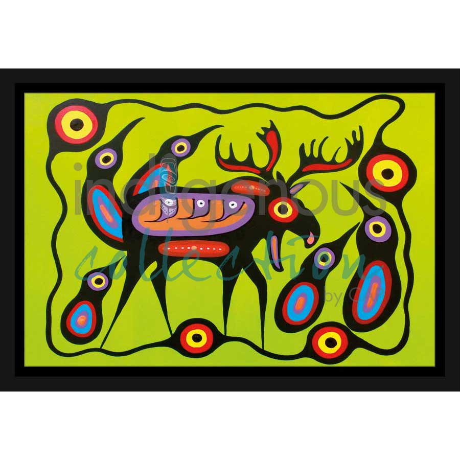 Nature by artist Frank Polson - Algonquin. Indigenous Collection