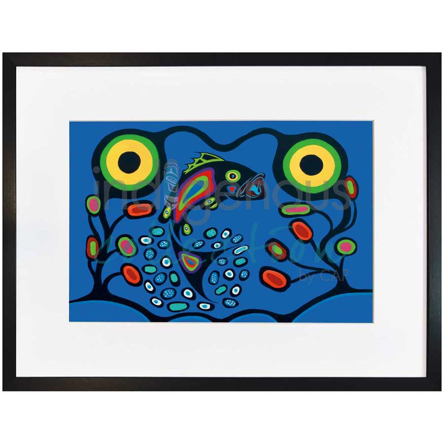Spawning by artist Frank Polson - Algonquin. Indigenous Collection