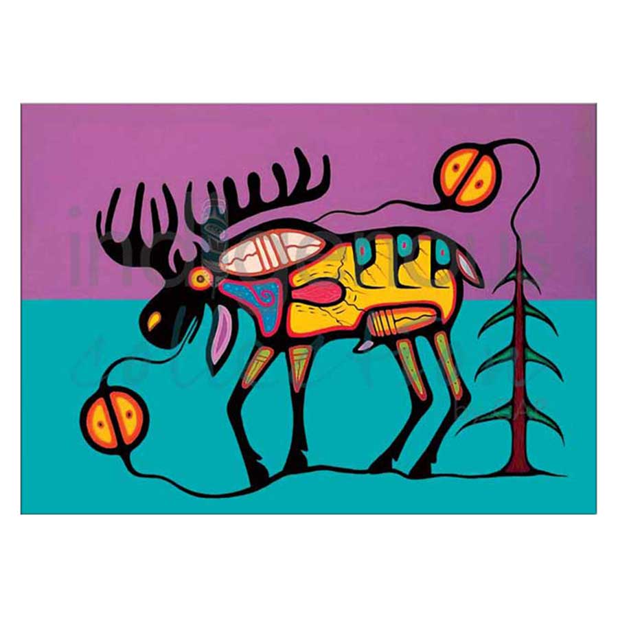 Moose Strength Canvas Prints