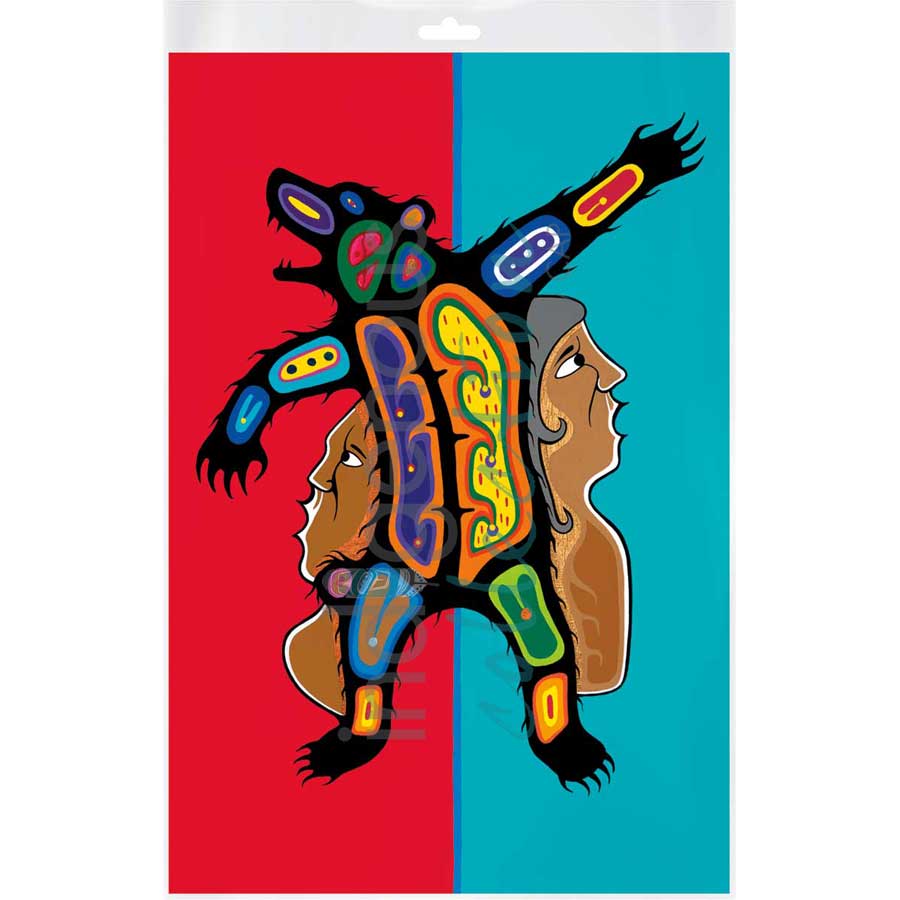 Shape Shifter by artist Jeffrey Red George - Ojibway. Indigenous Collection
