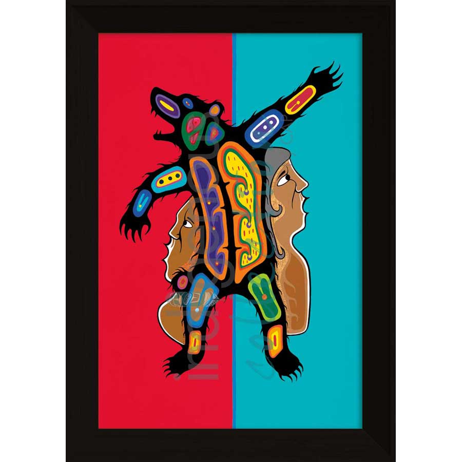 Shape Shifter by artist Jeffrey Red George - Ojibway. Indigenous Collection