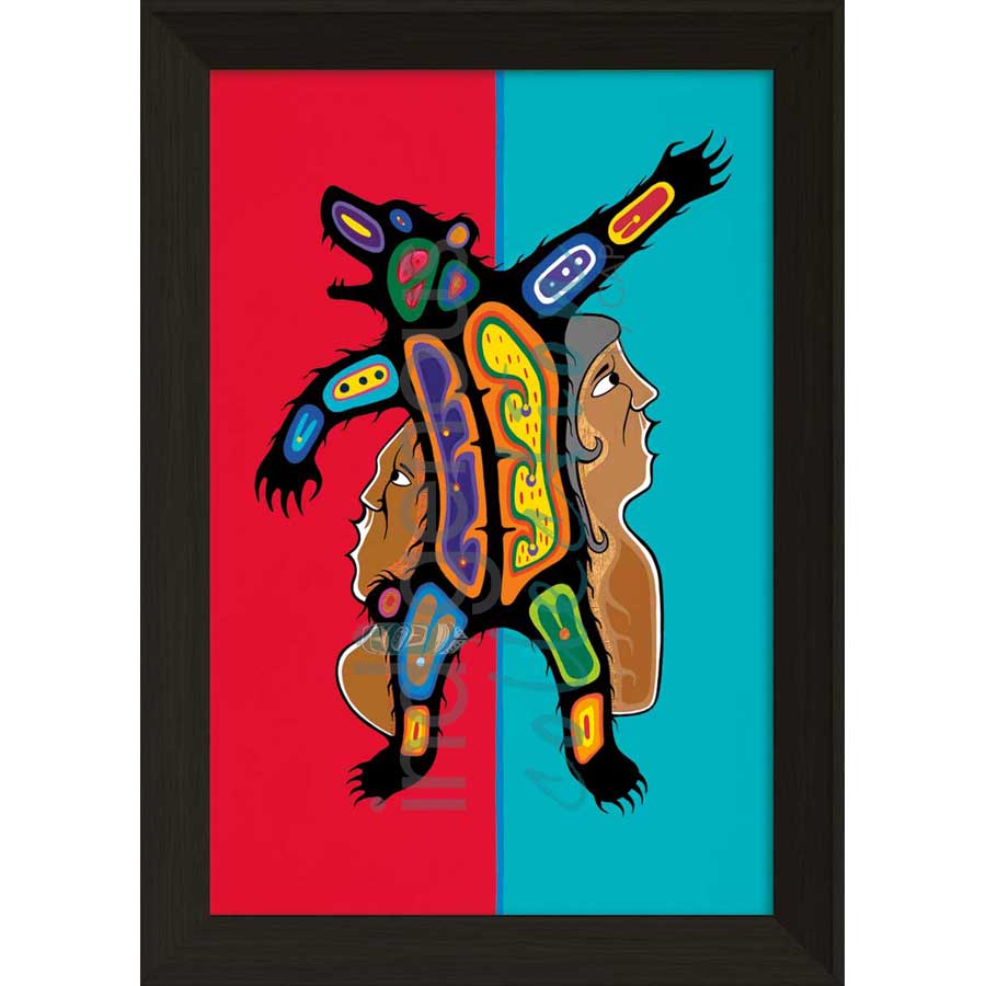 Shape Shifter by artist Jeffrey Red George - Ojibway. Indigenous Collection