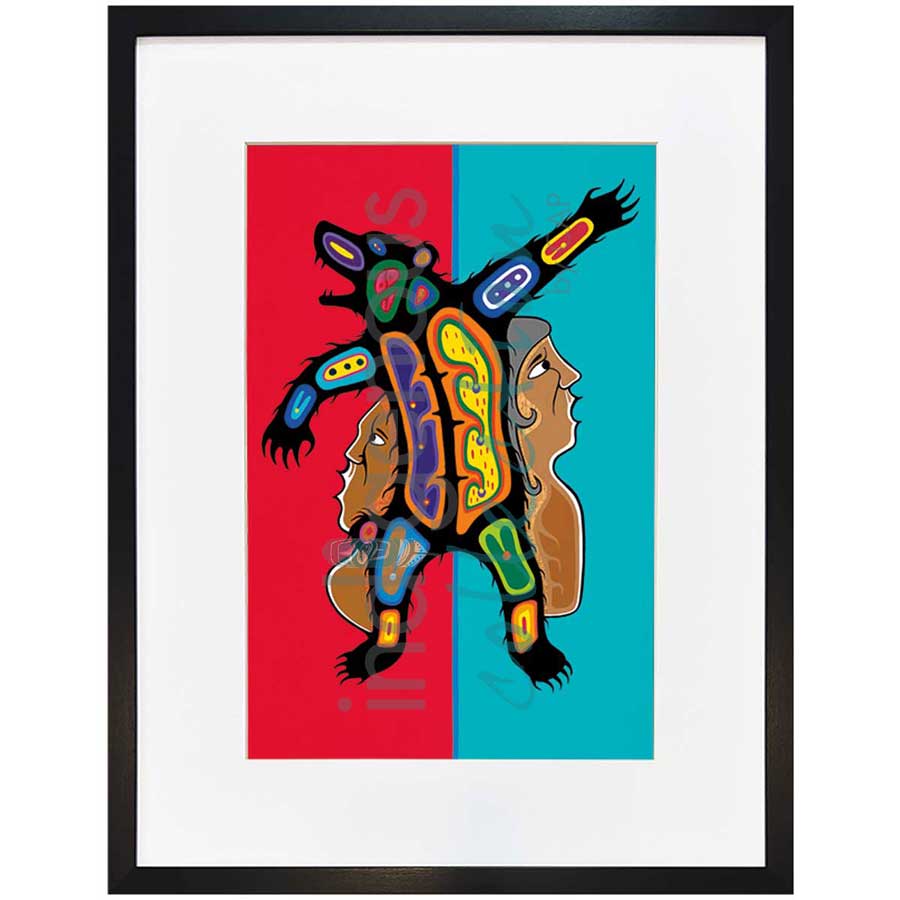 Shape Shifter by artist Jeffrey Red George - Ojibway. Indigenous Collection