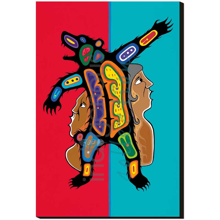 Shape Shifter by artist Jeffrey Red George - Ojibway. Indigenous Collection