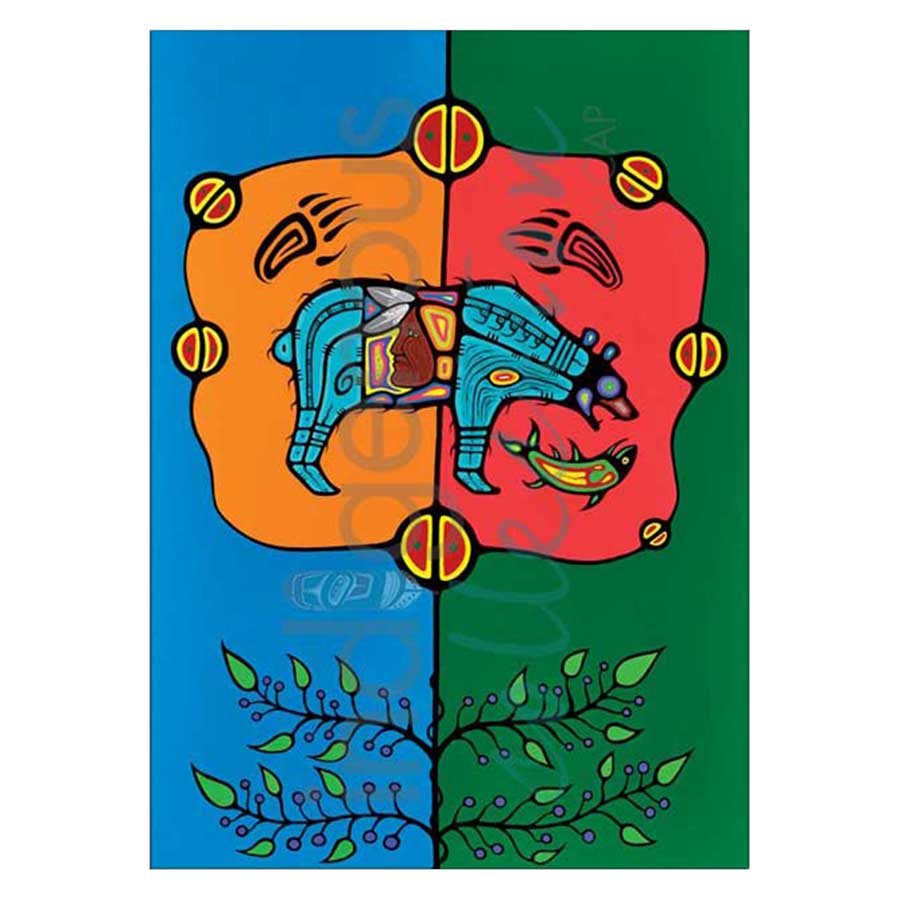Blue Medicine Canvas Prints