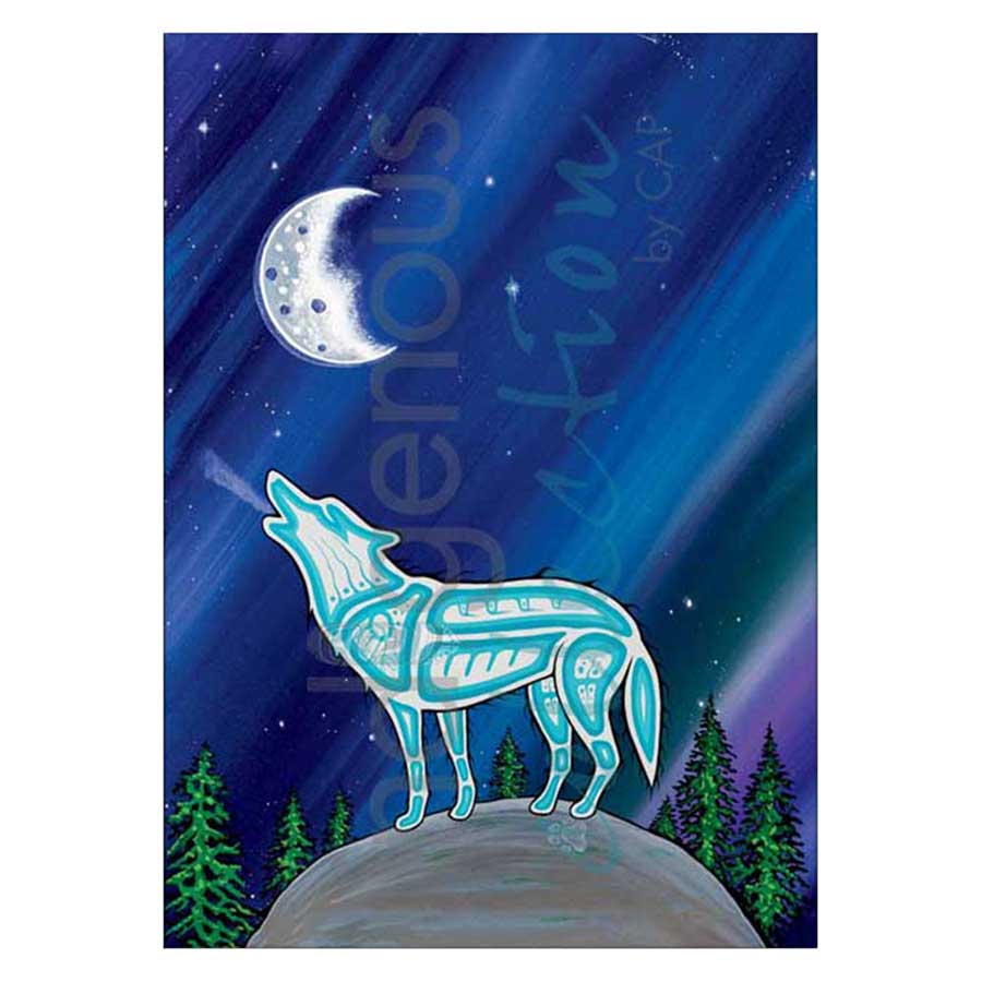 White Wolf Canvas Prints