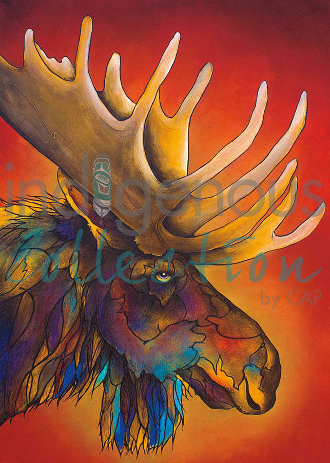Bullwinkle by artist Micqaela Jones