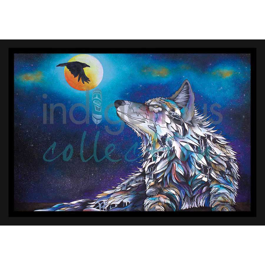 Connected by artist Micqaela Jones - Te-Moak. Indigenous Collection